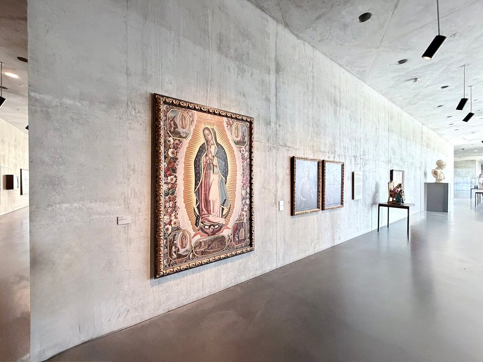 Historic art inside LACMA’s David Geffen Galleries, photographed in June 2026