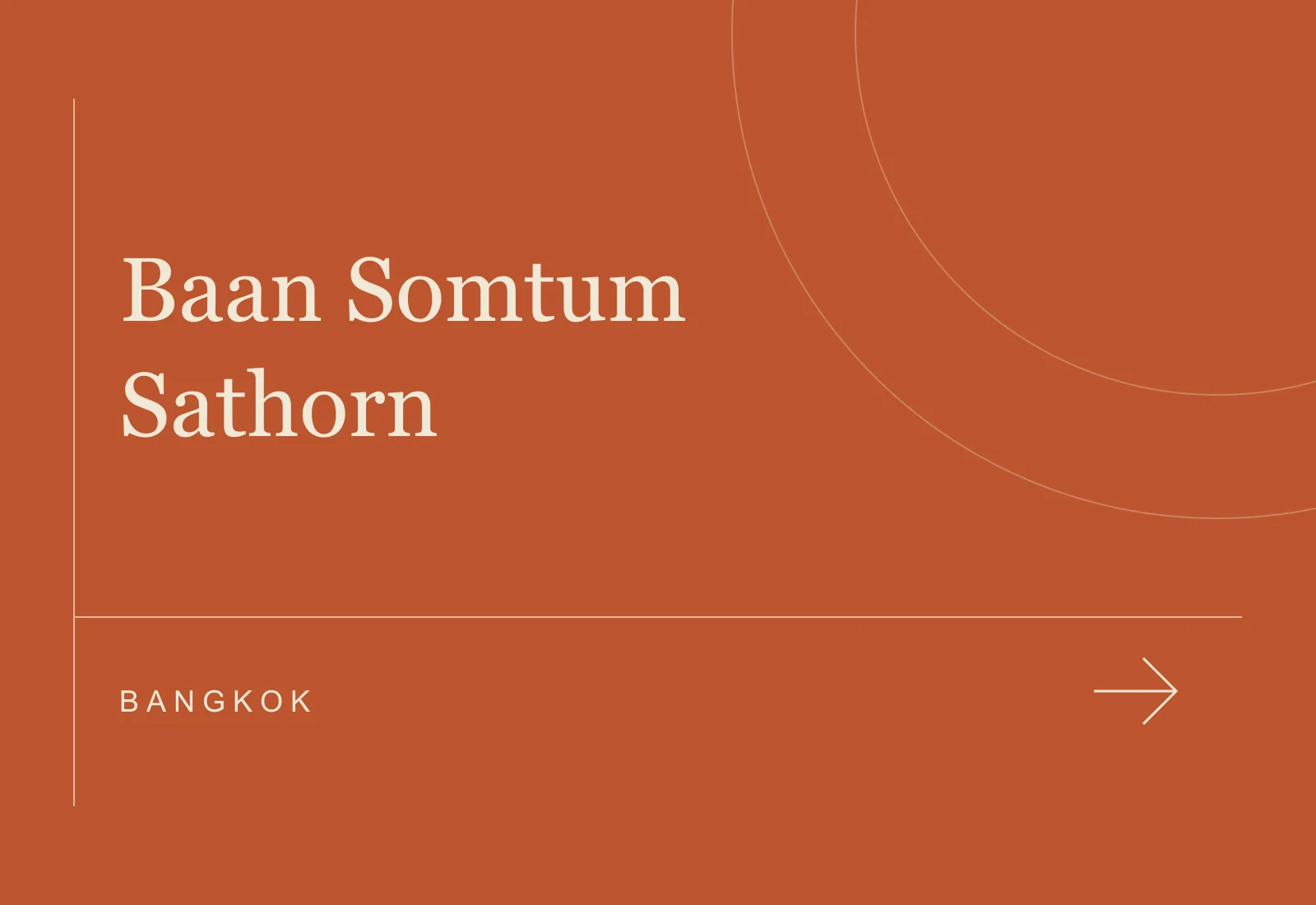 Editorial illustration for Baan Somtum Sathorn, not a photograph of the venue