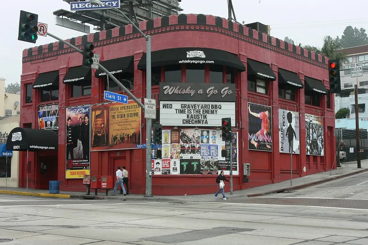 Archival photograph of Whisky a Go Go, Los Angeles (2006)
