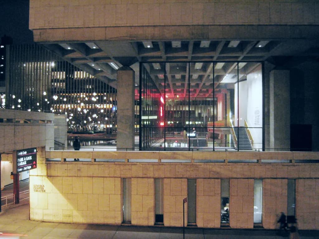 Archival photograph of Vivian Beaumont Theater, New York (2003)