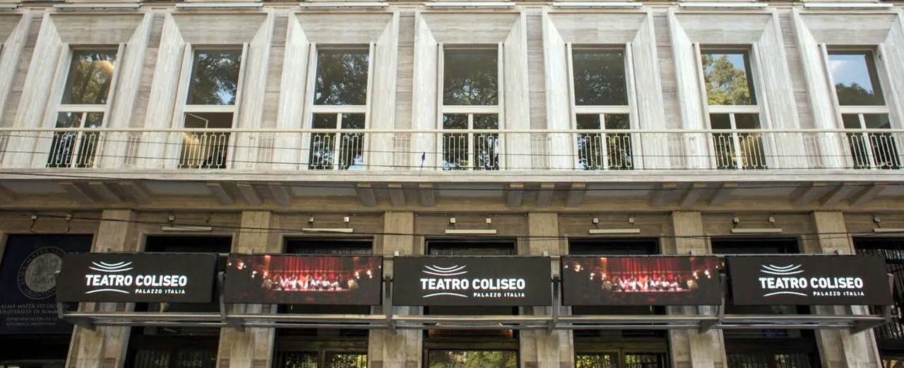 Fotografía de archivo: Teatro Coliseo de Buenos Aires