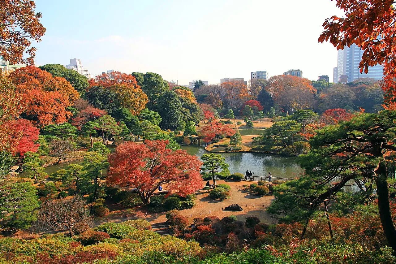 Archival photograph of Rikugien Gardens, Tokyo (2010)