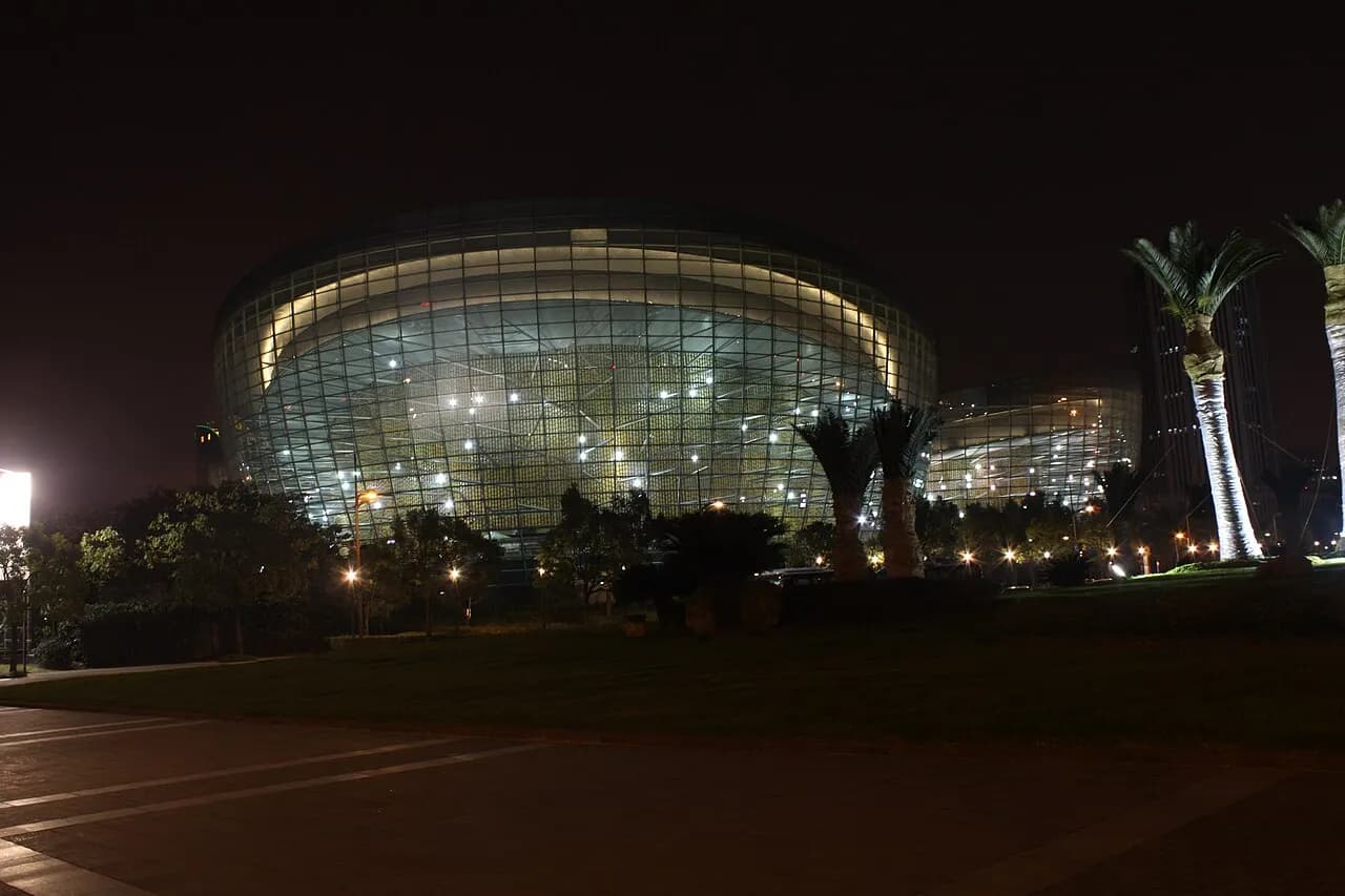 东方艺术中心的资料照片