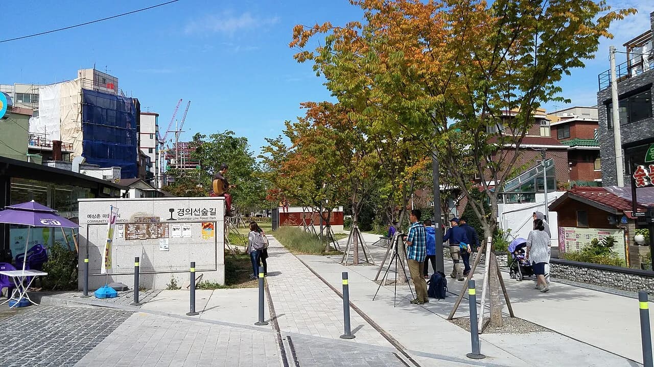 경의선숲길의 기록 사진