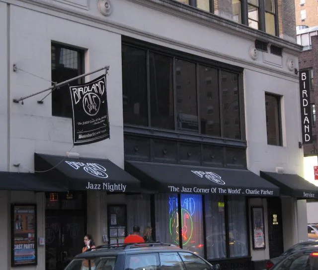 Archival photograph of Birdland Jazz Club, New York (2008)