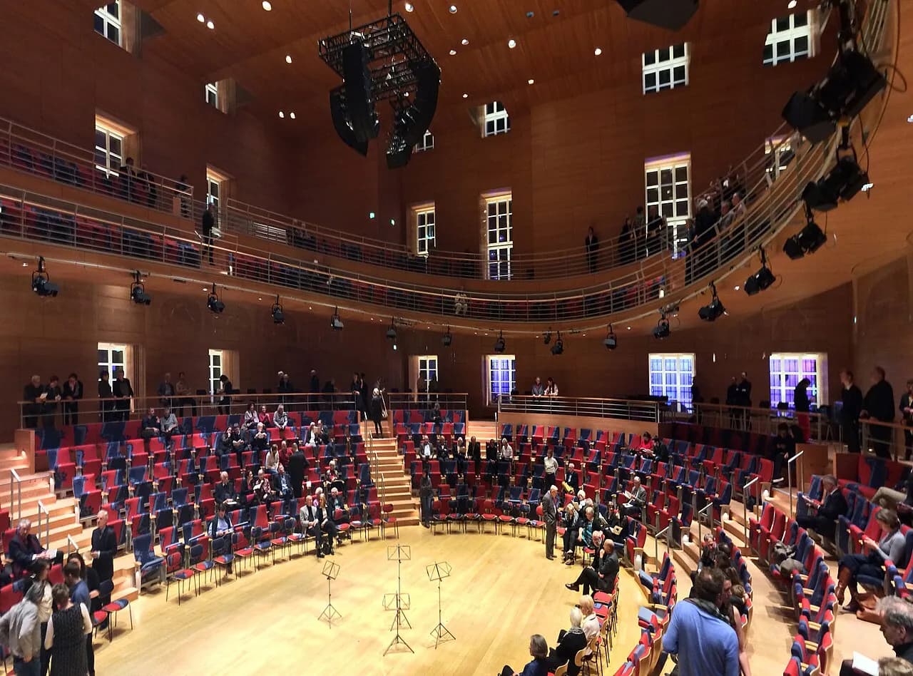 Archival photograph of Pierre Boulez Saal, Berlin (2017)