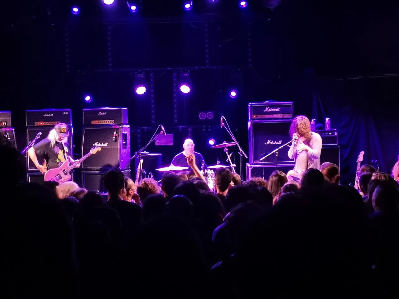 Dinosaur Jr performing at Le Trabendo in October 2022, an archival concert photograph