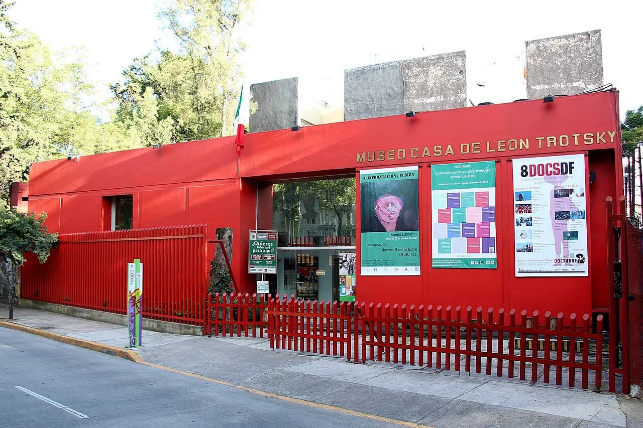 Fotografía de archivo: Museo Casa de León Trotsky