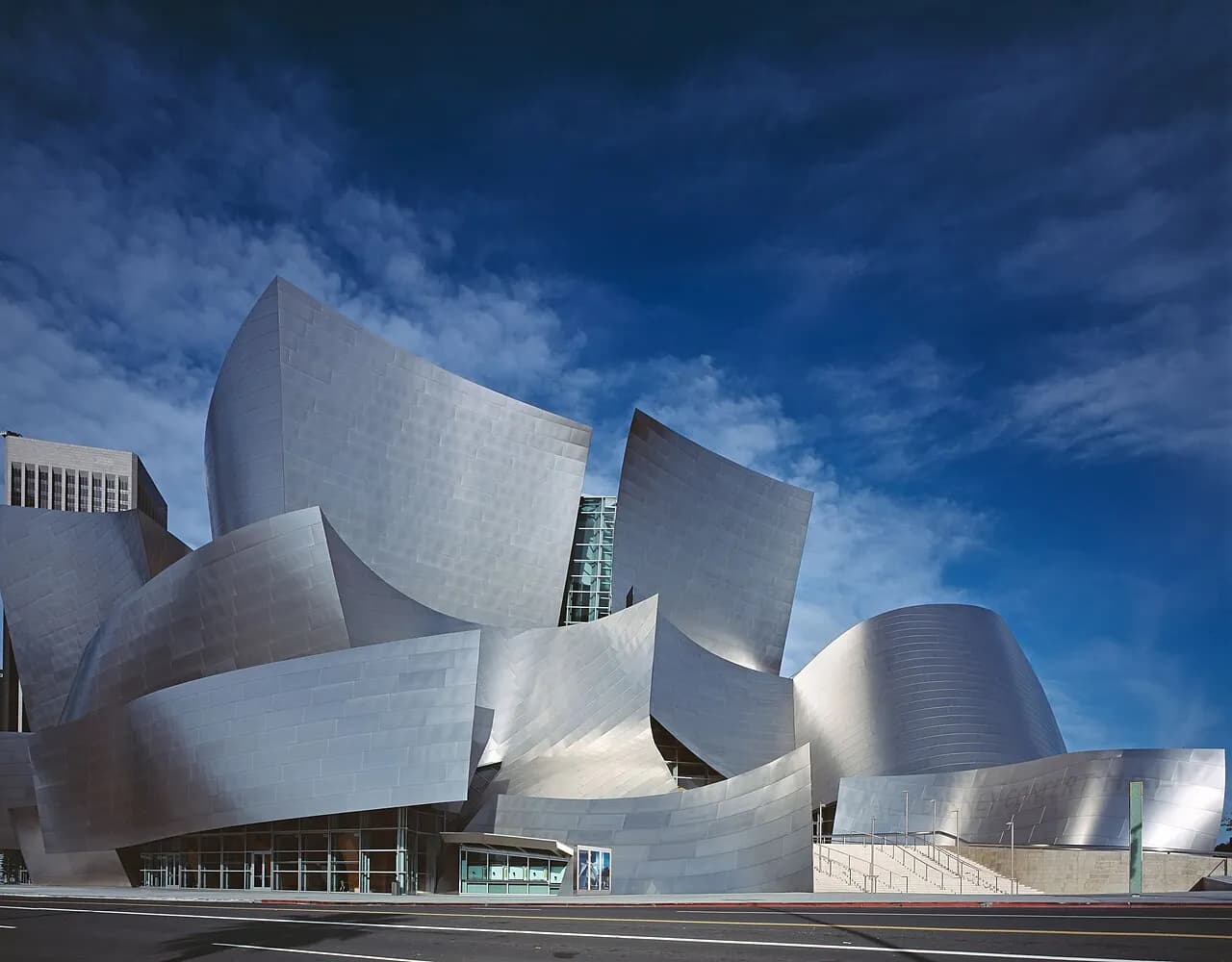 Archival photograph of Walt Disney Concert Hall, Los Angeles (2005)