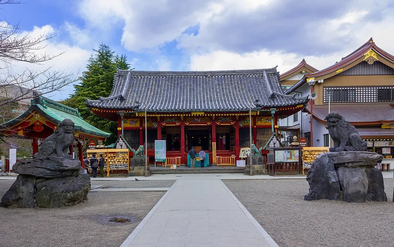 Archival photograph of Asakusa Shrine, Tokyo (2012)