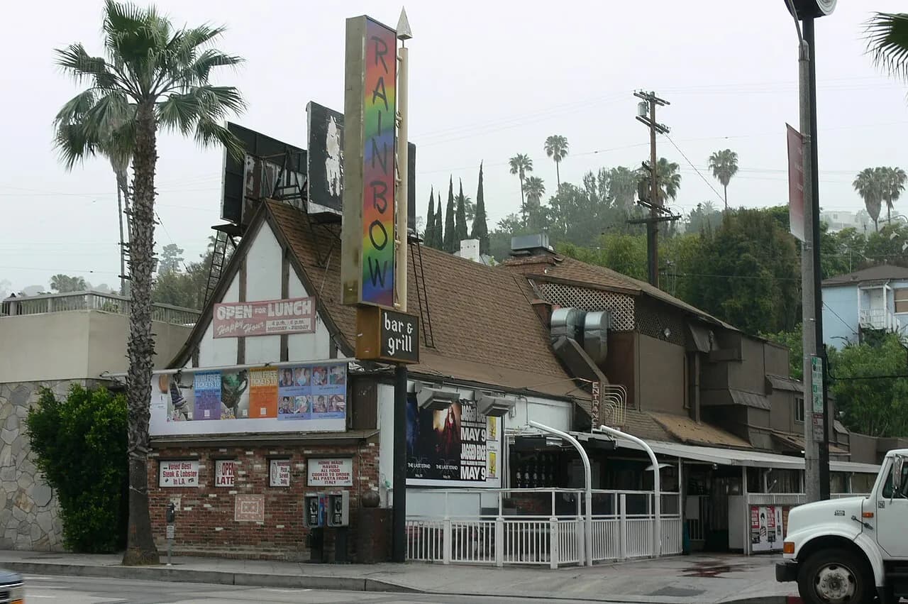 Archival photograph of Rainbow Bar & Grill, Los Angeles (2006)