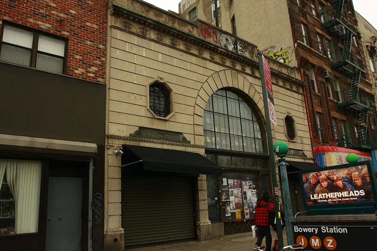 Archival photograph of Bowery Ballroom, New York (2008)