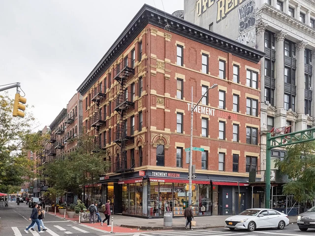 Archival photograph of Tenement Museum, New York (2021)