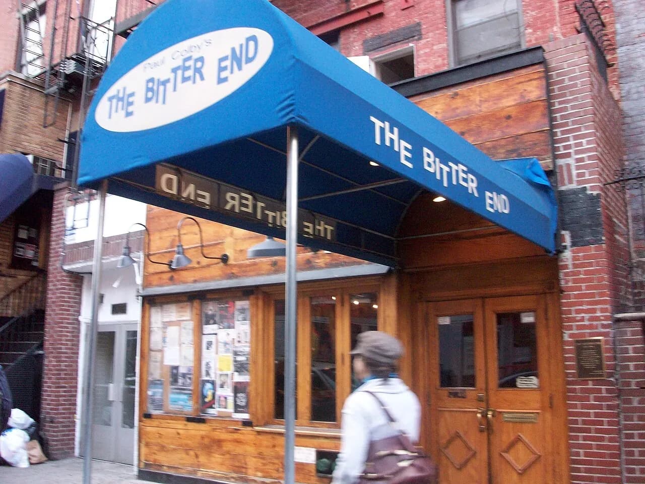 Archival photograph of The Bitter End, New York (2008)