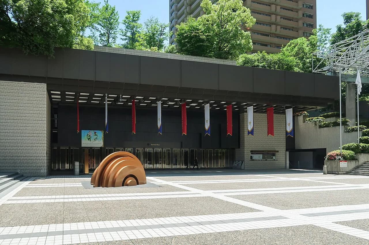 Archival photograph of Suntory Hall, Tokyo (2018)