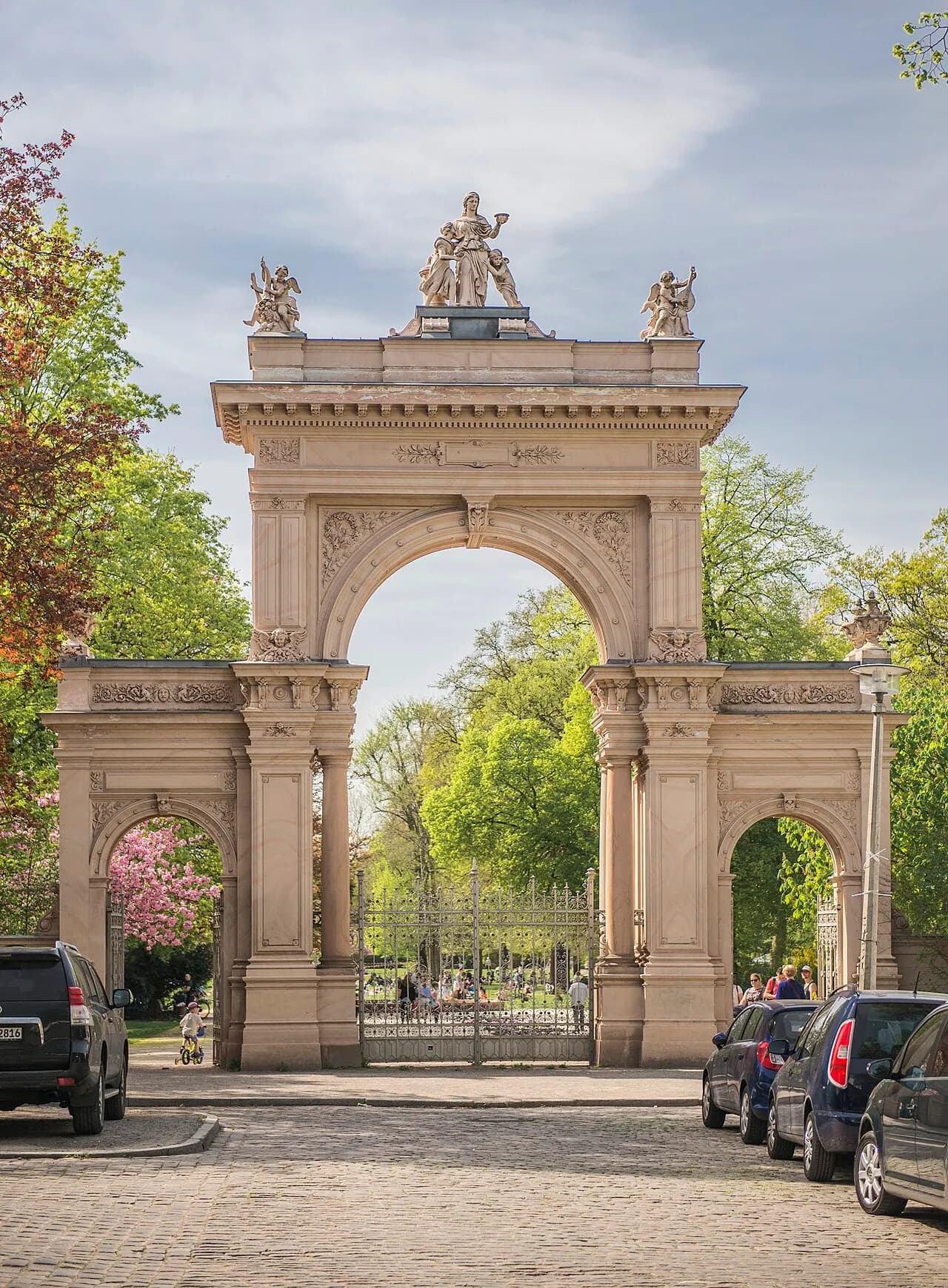 Archivaufnahme: Bürgerpark Pankow