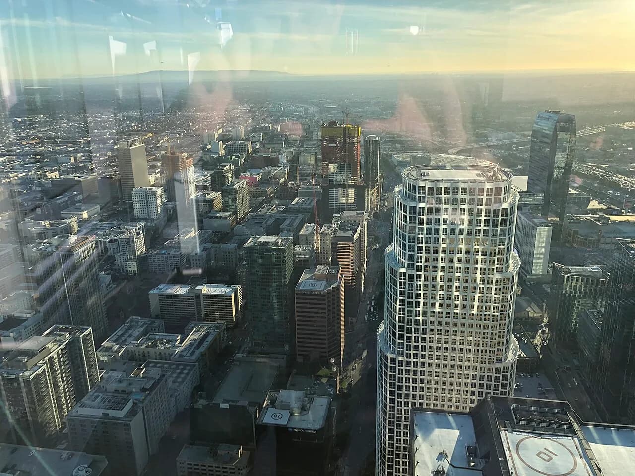 Archival photograph of Spire 73, Los Angeles (2018)