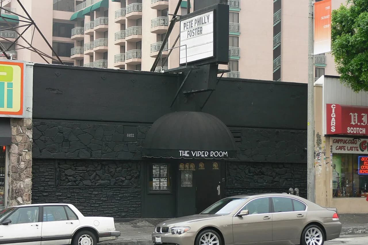 Archival photograph of The Viper Room, Los Angeles (2006)