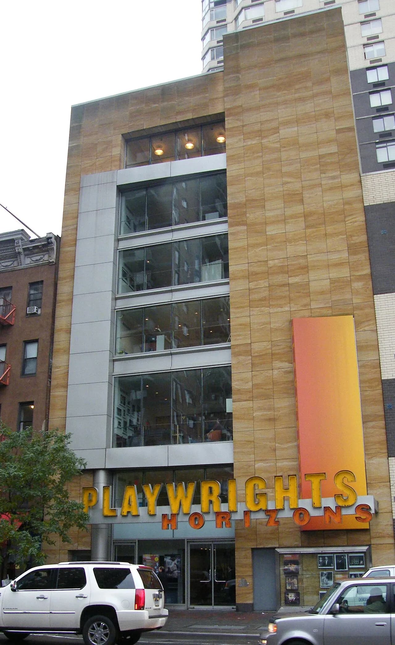 Archival photograph of Playwrights Horizons, New York (2008)