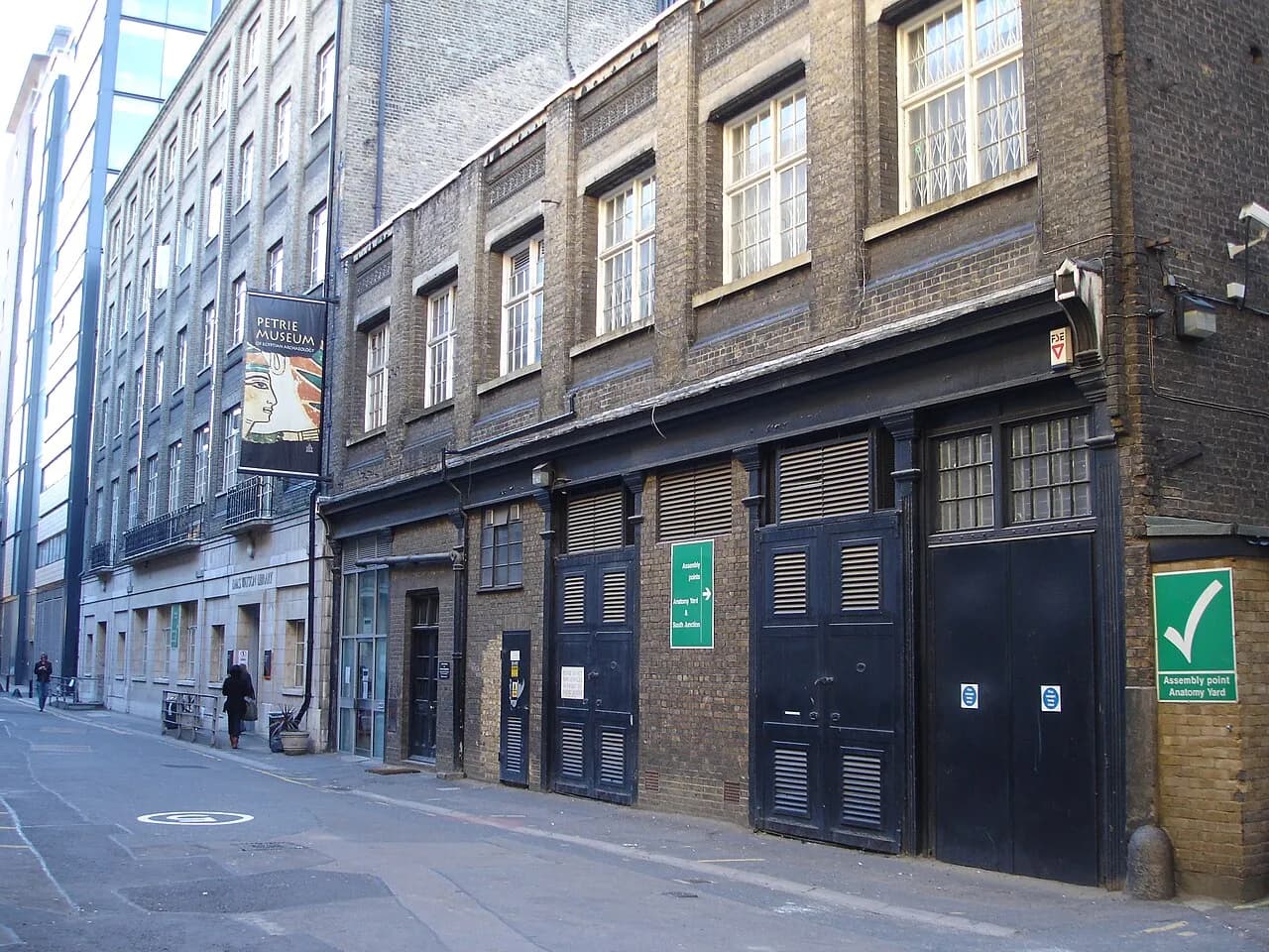 Archival photograph of Petrie Museum of Egyptian and Sudanese Archaeology, London (2007)