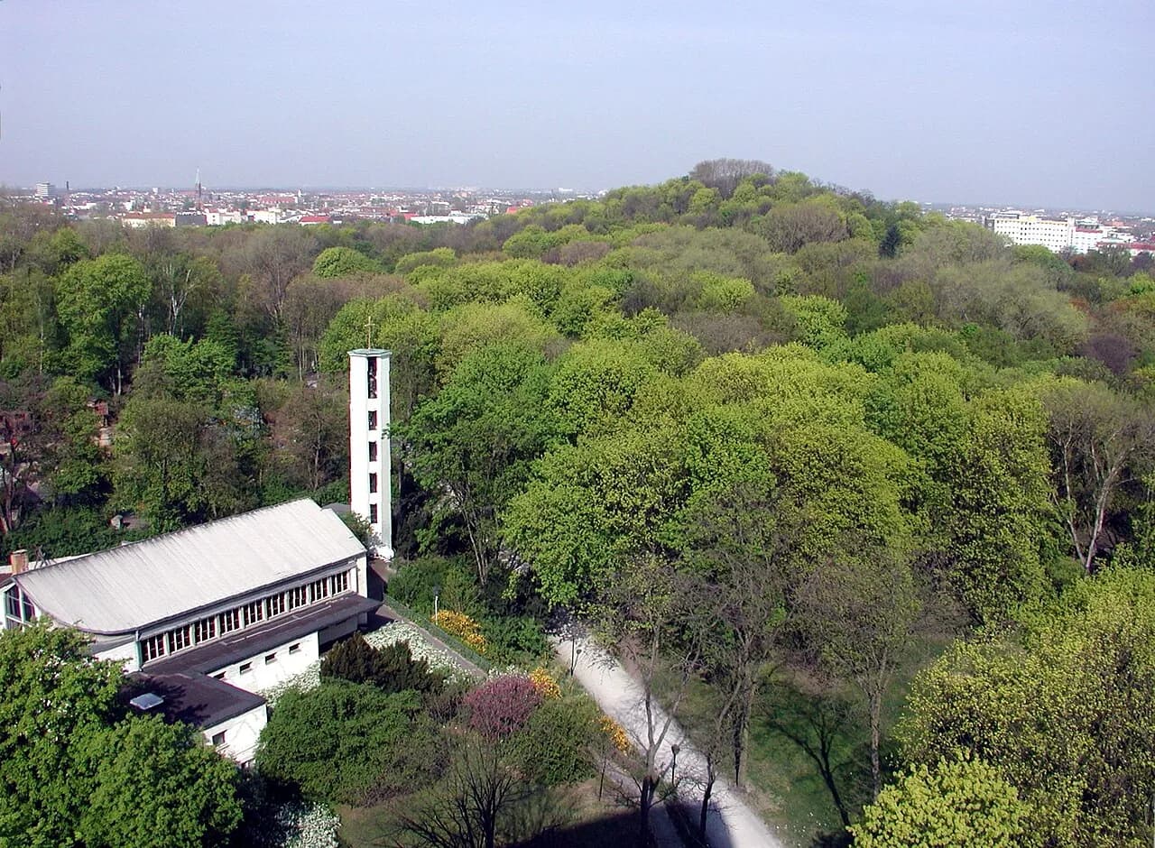 Archival photograph of Volkspark Humboldthain, Berlin 