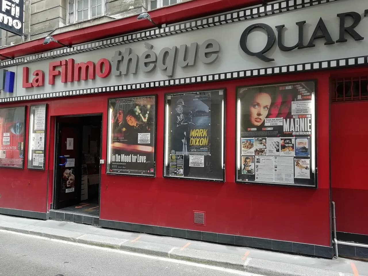 Archival photograph of Filmothèque du Quartier Latin, Paris (2021)