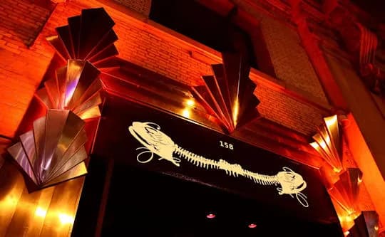 Archival photograph of Le Poisson Rouge, New York 
