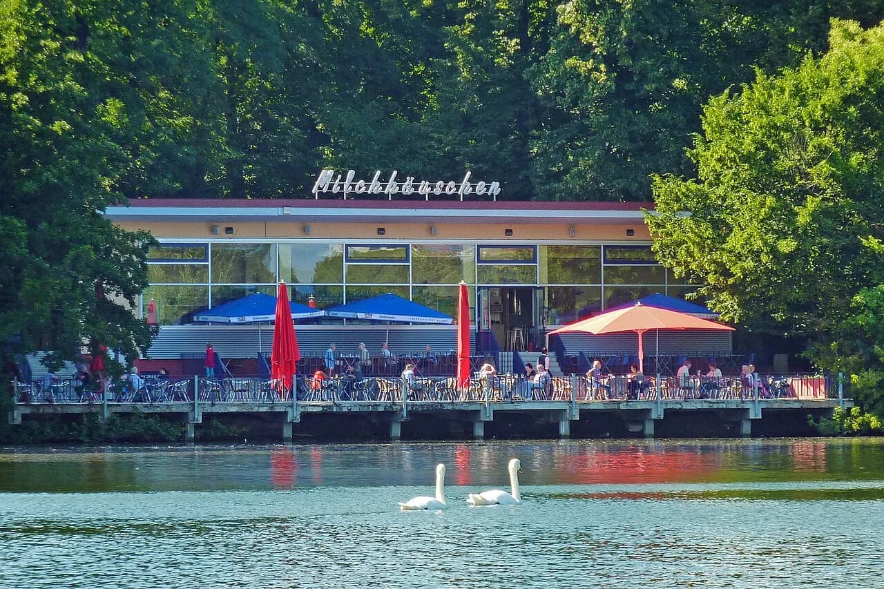 Archivaufnahme: Café Milchhäuschen
