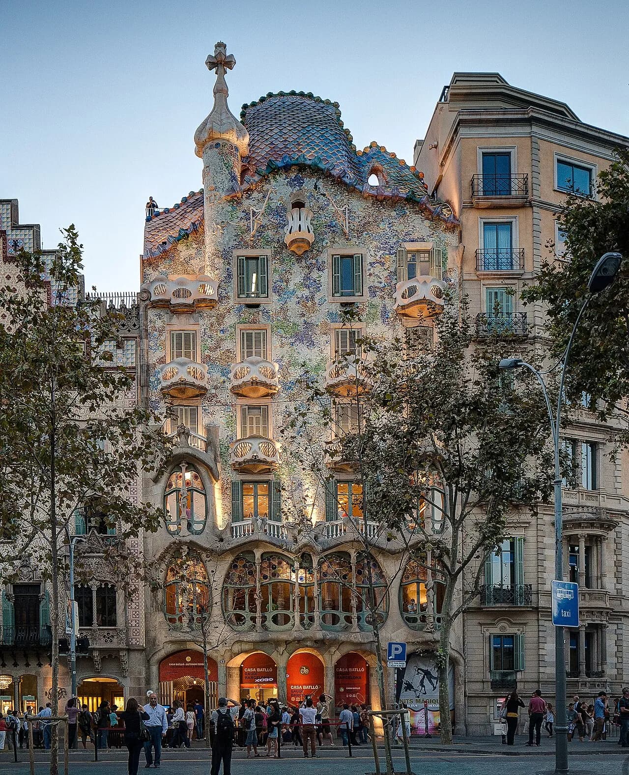 Fotografía de archivo: Casa Batlló