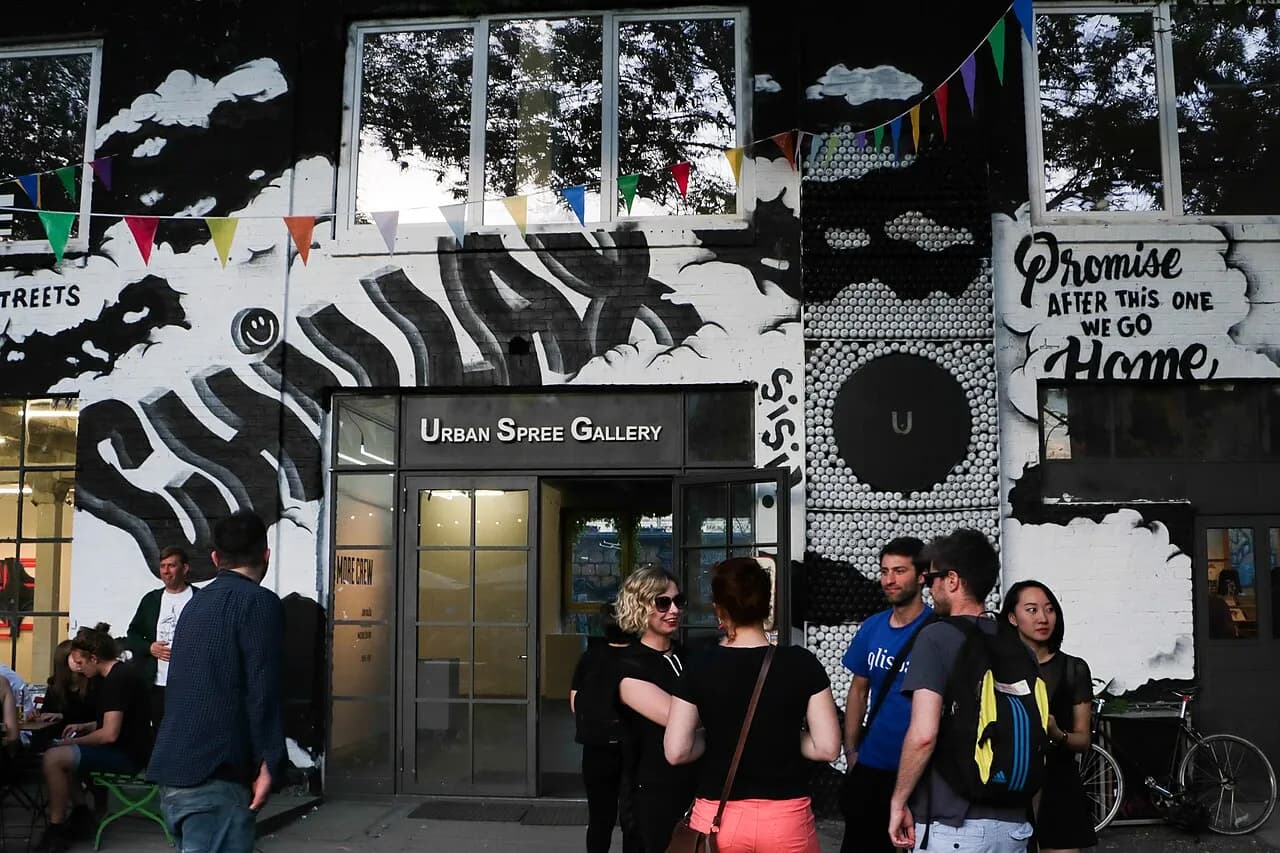 Archival photograph of Urban Spree, Berlin (2017)
