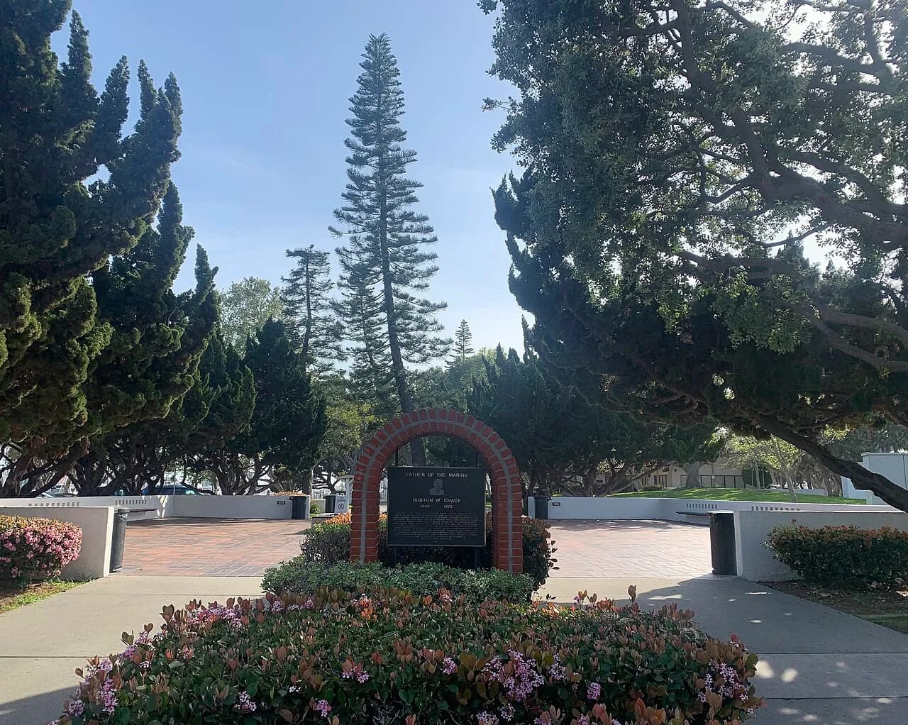 Archival photograph of Burton Chace Park, Los Angeles (2021)