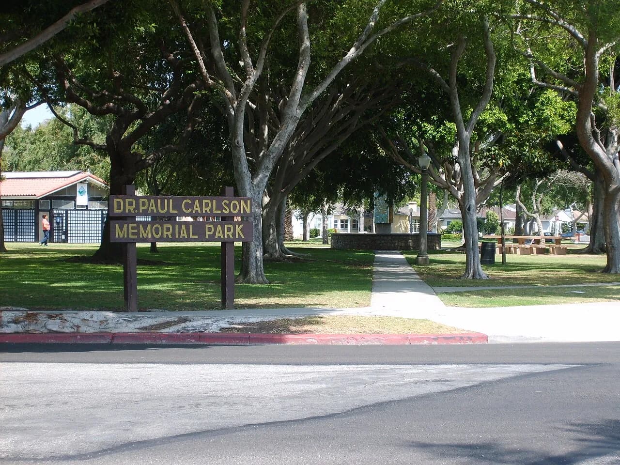 Archival photograph of Carlson Park, Los Angeles