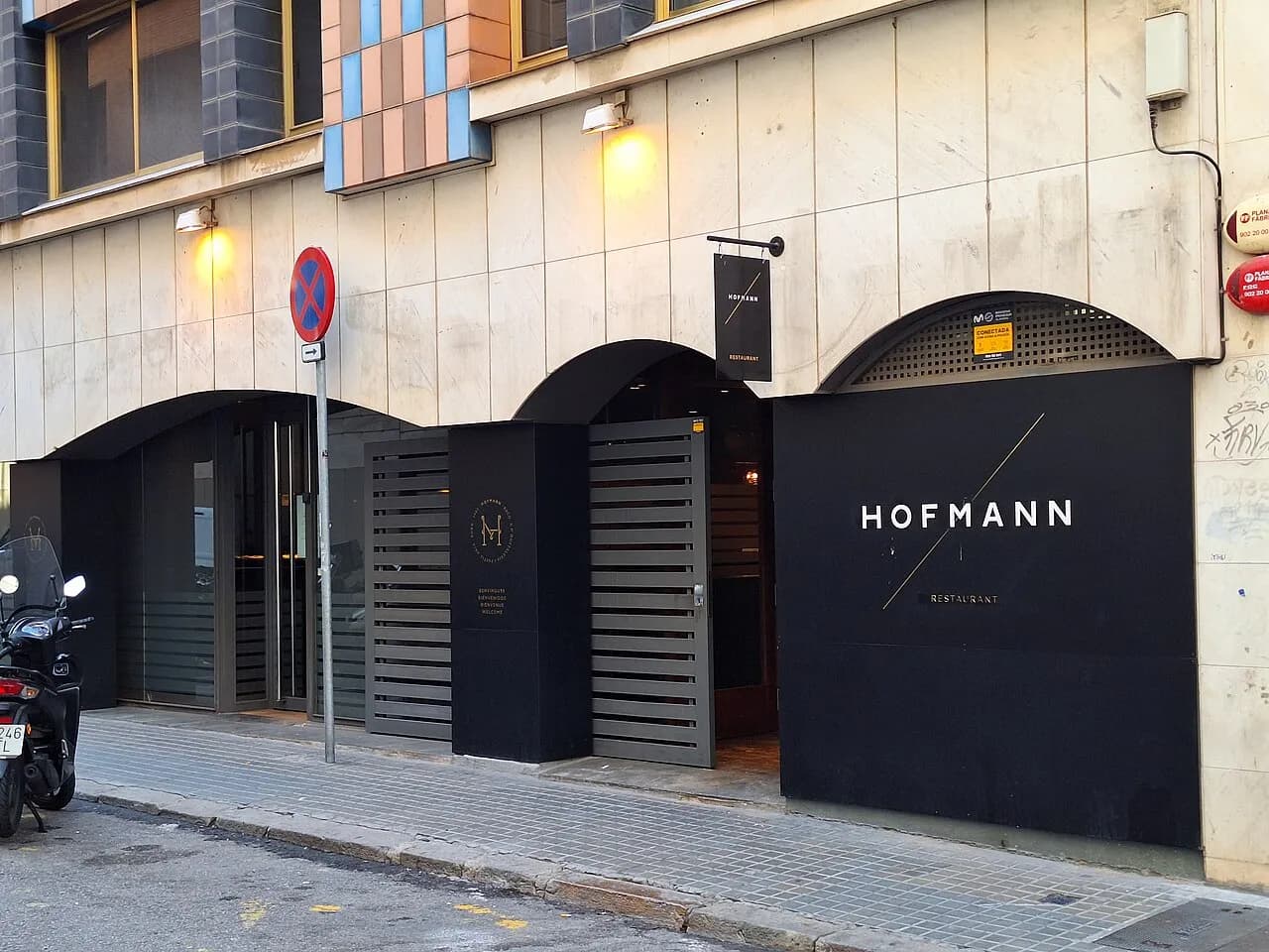 Archival photograph of Hofmann Restaurant, Barcelona (2024)