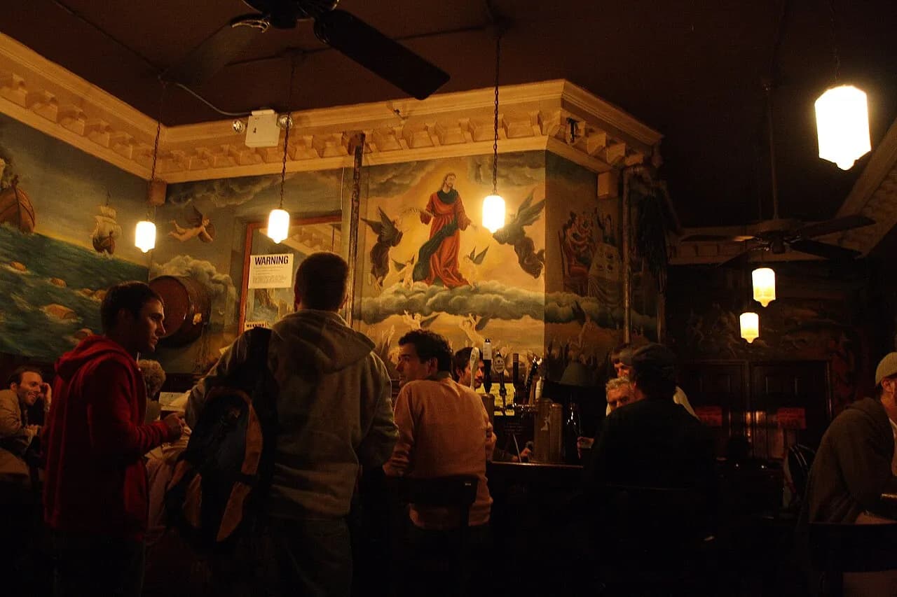 Archival photograph of Burp Castle, New York (2007)