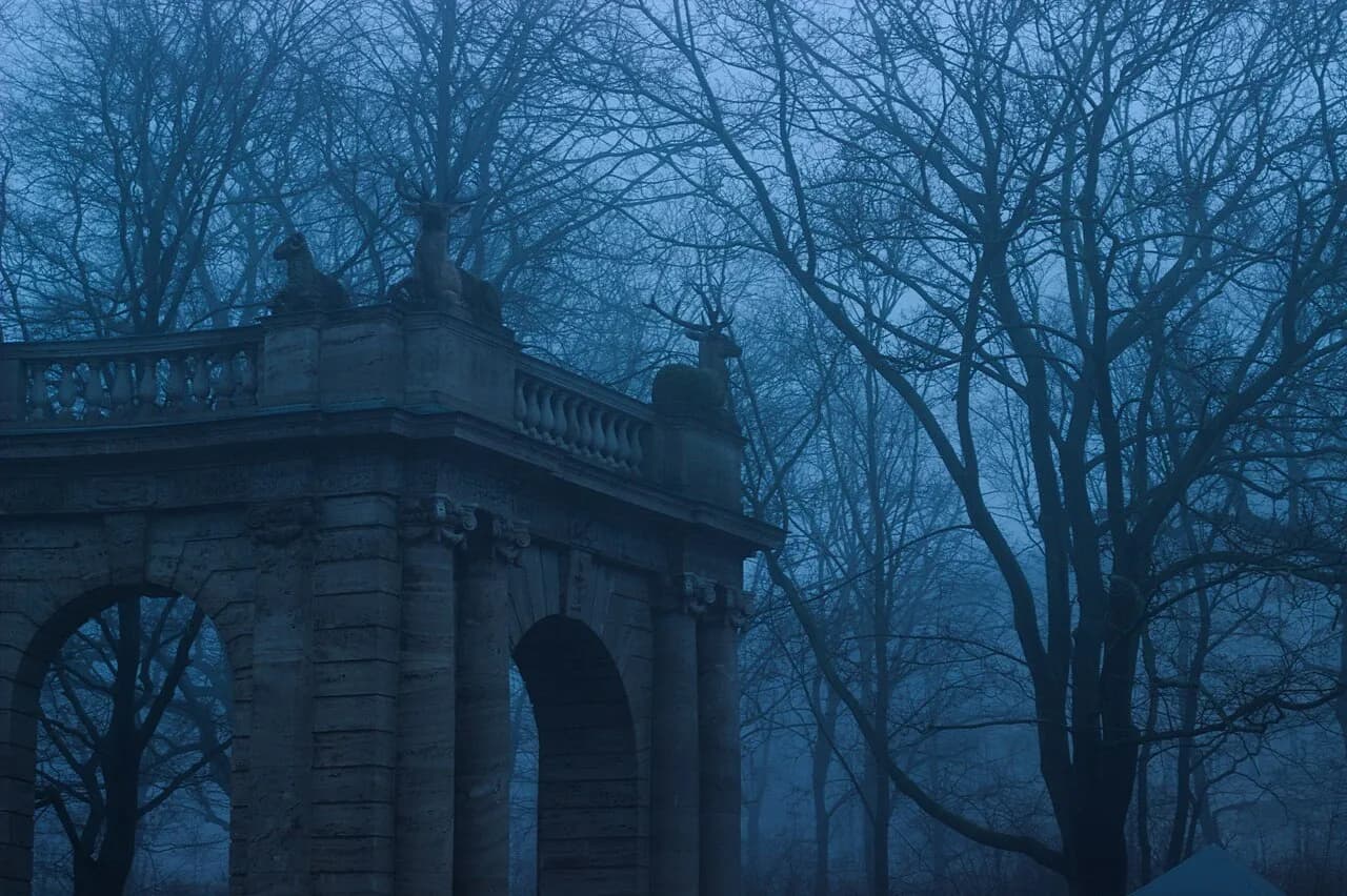Archival photograph of Volkspark Friedrichshain, Berlin (2017)