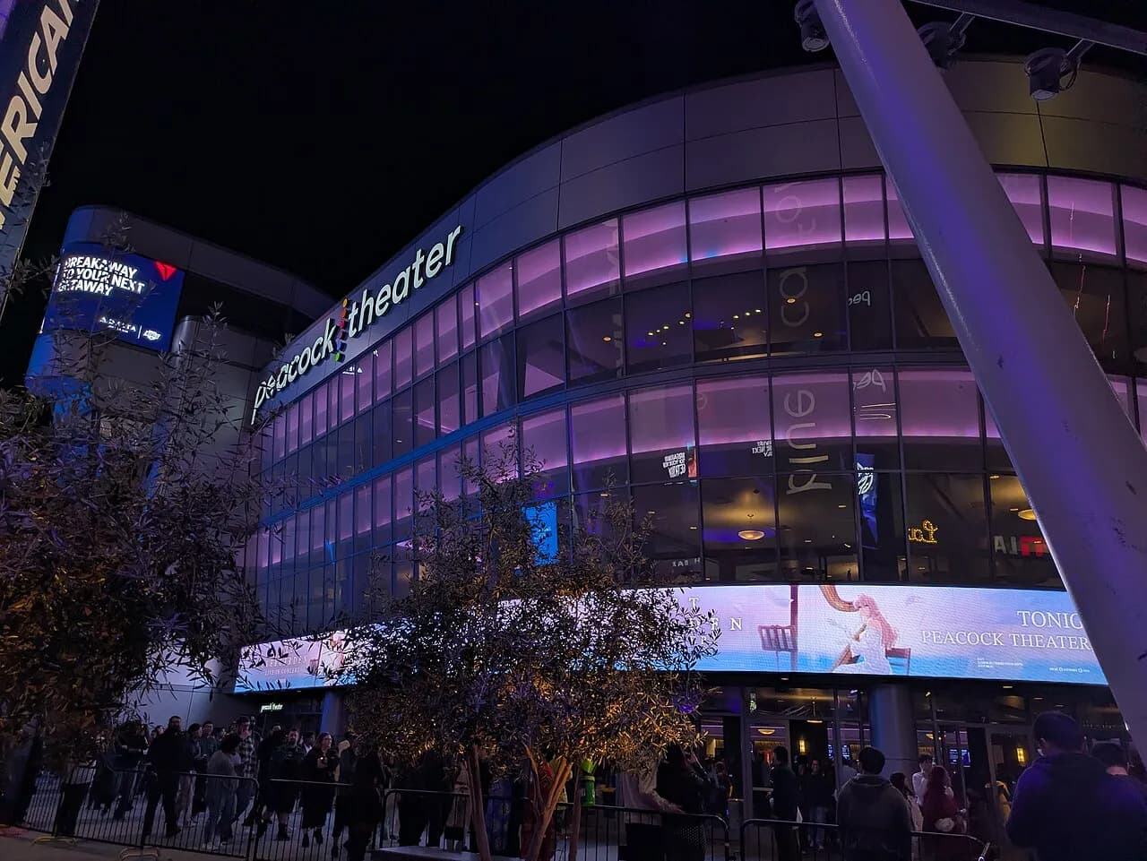 Archival photograph of Peacock Theater, Los Angeles (2026)