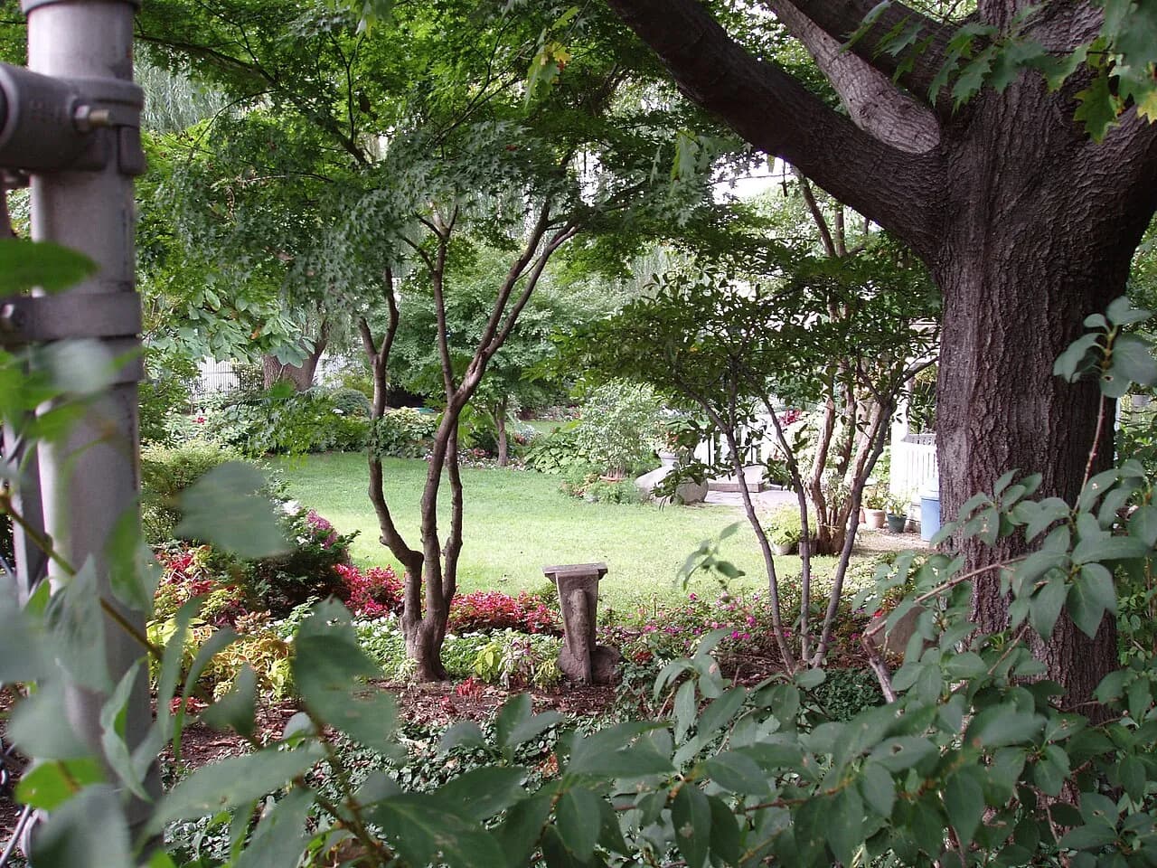Archival photograph of Queens Botanical Garden, New York 