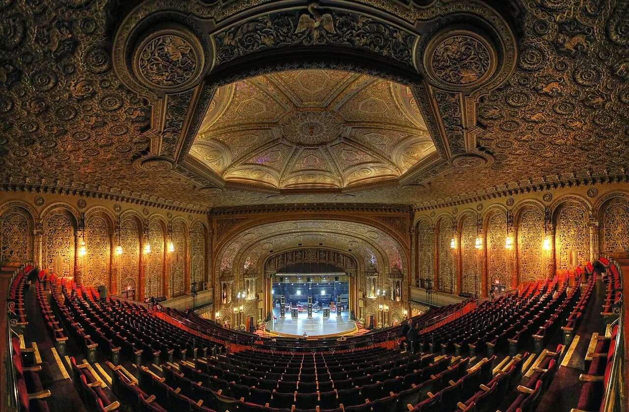 Archival photograph of United Palace, New York (2016)