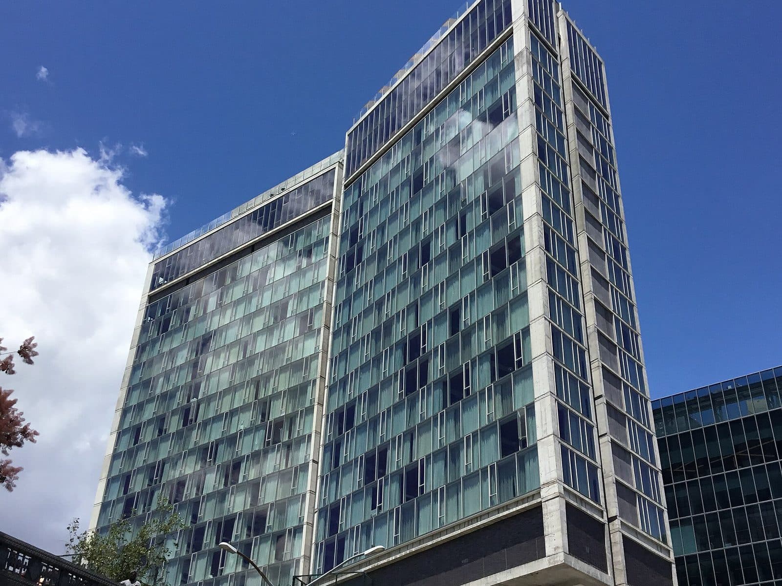 The Standard, High Line in New York, home of Le Bain, photographed in June 2022