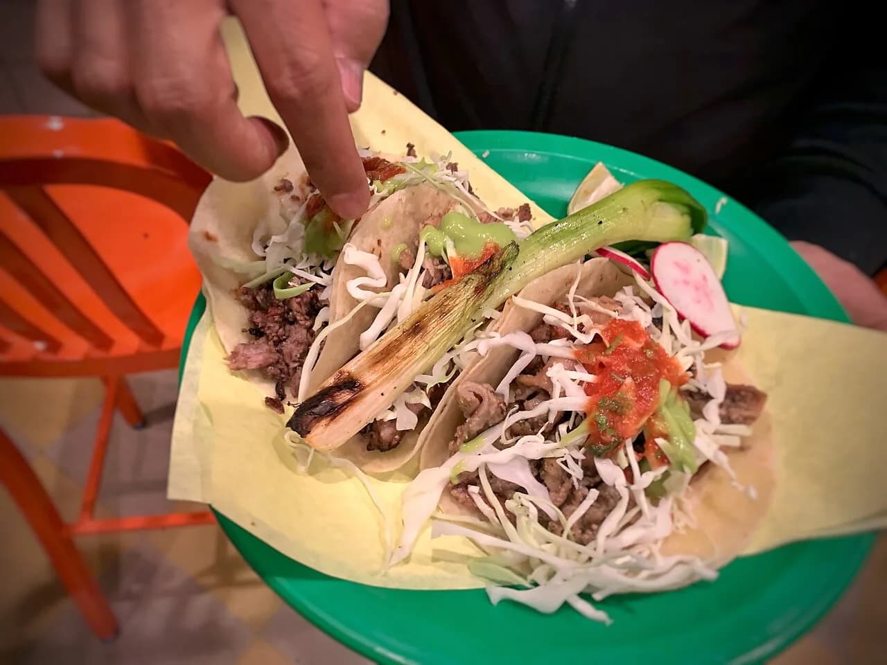Food served at Sonoratown (2019)