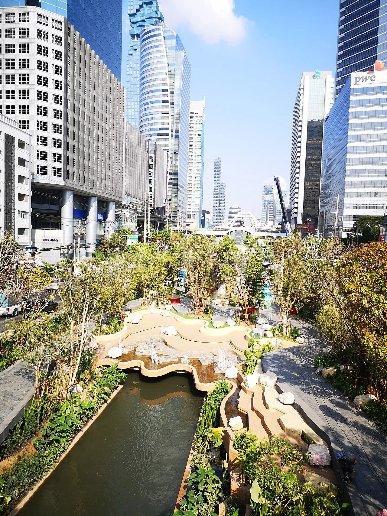 Archival photograph of Khlong Chong Nonsi Park, Bangkok (2022)