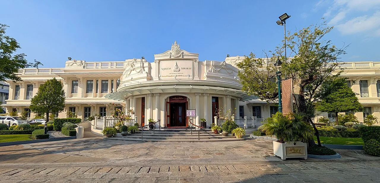 Archival photograph of Queen Sirikit Museum of Textiles, Bangkok (2025)