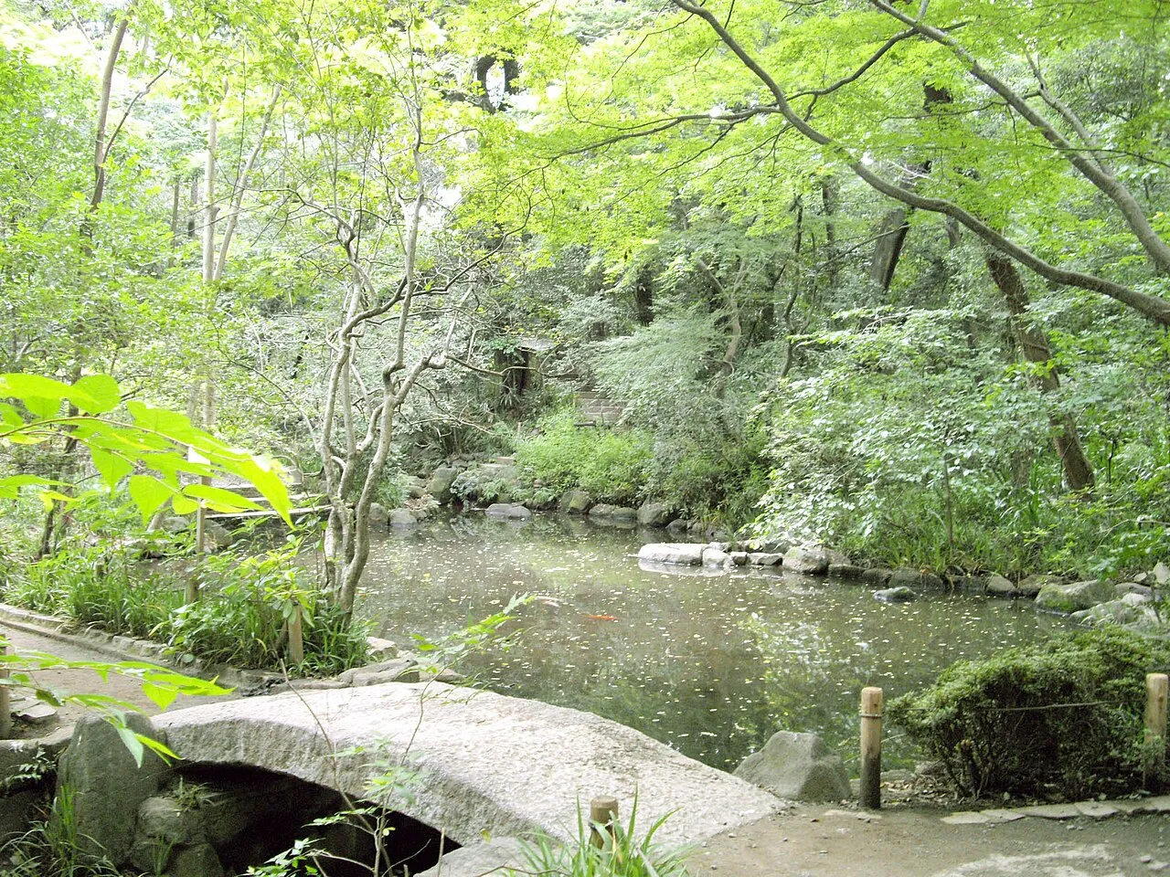 Archival photograph of Otomeyama Park, Tokyo (2009)
