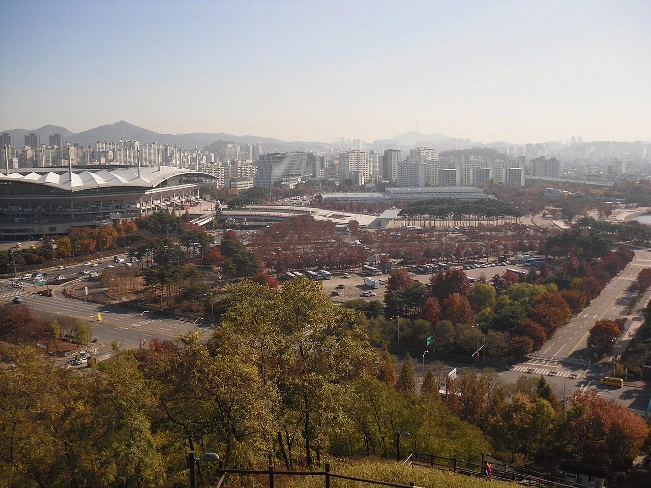월드컵공원의 기록 사진
