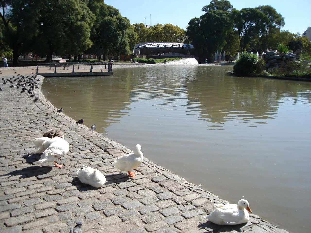 Archival photograph of Parque Centenario, Buenos Aires (2007)