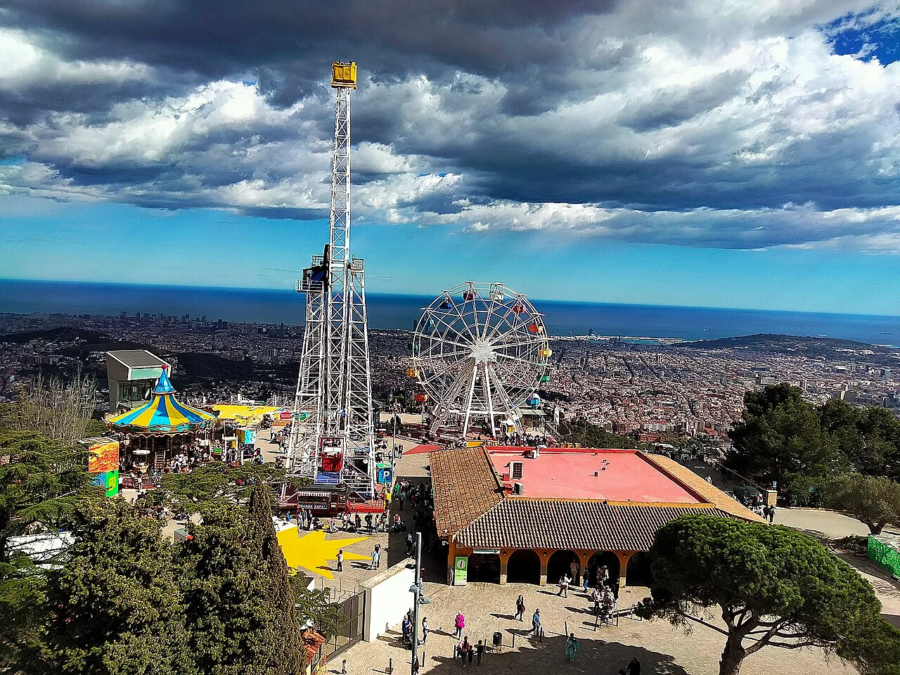 Archival photograph of Parc d'Atraccions Tibidabo, Barcelona (2023)