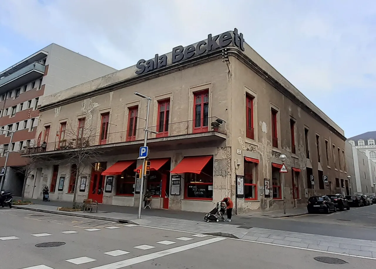 Archival photograph of Sala Beckett, Barcelona (2022)