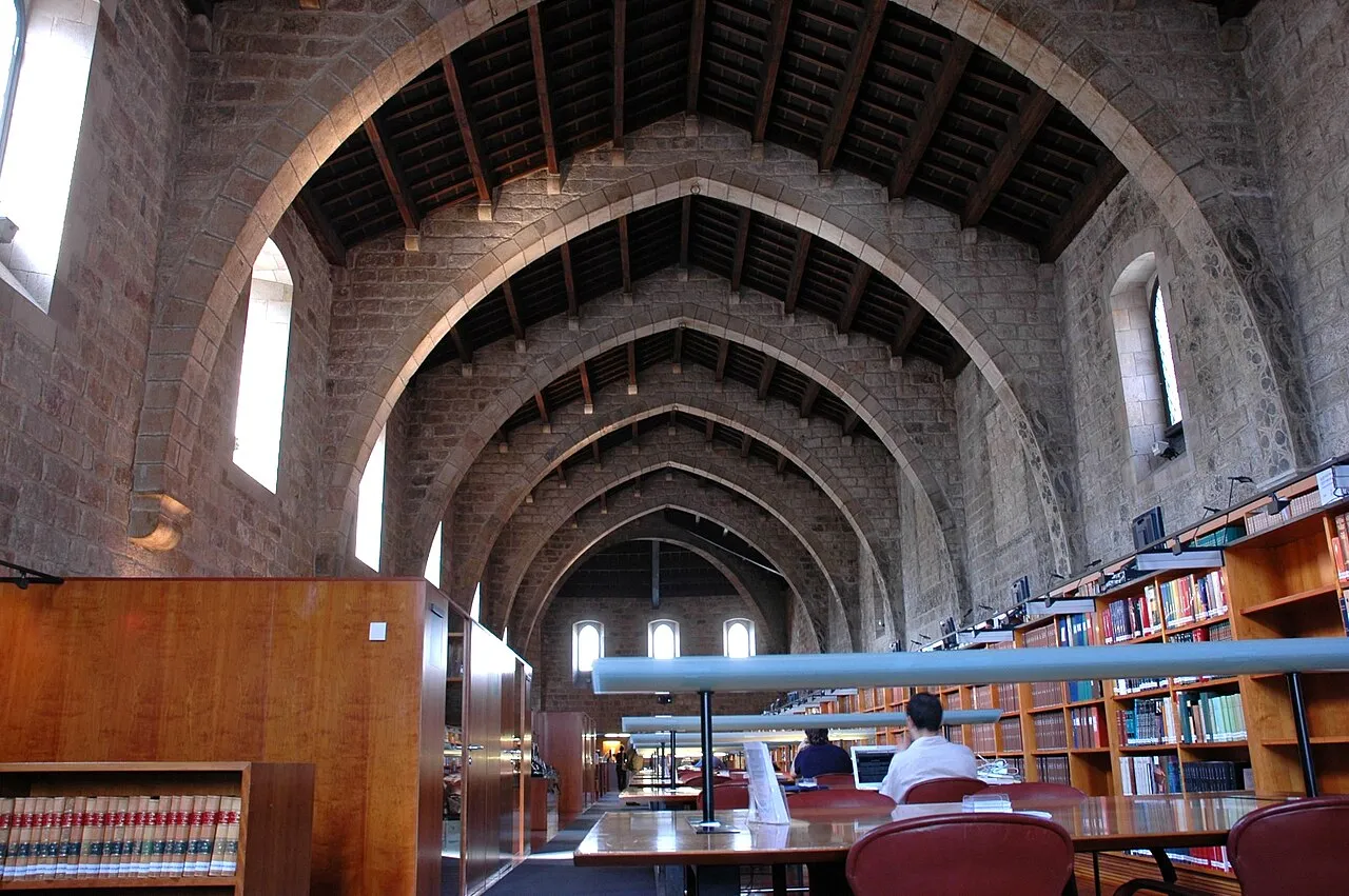 Fotografía de archivo: Biblioteca de Cataluña