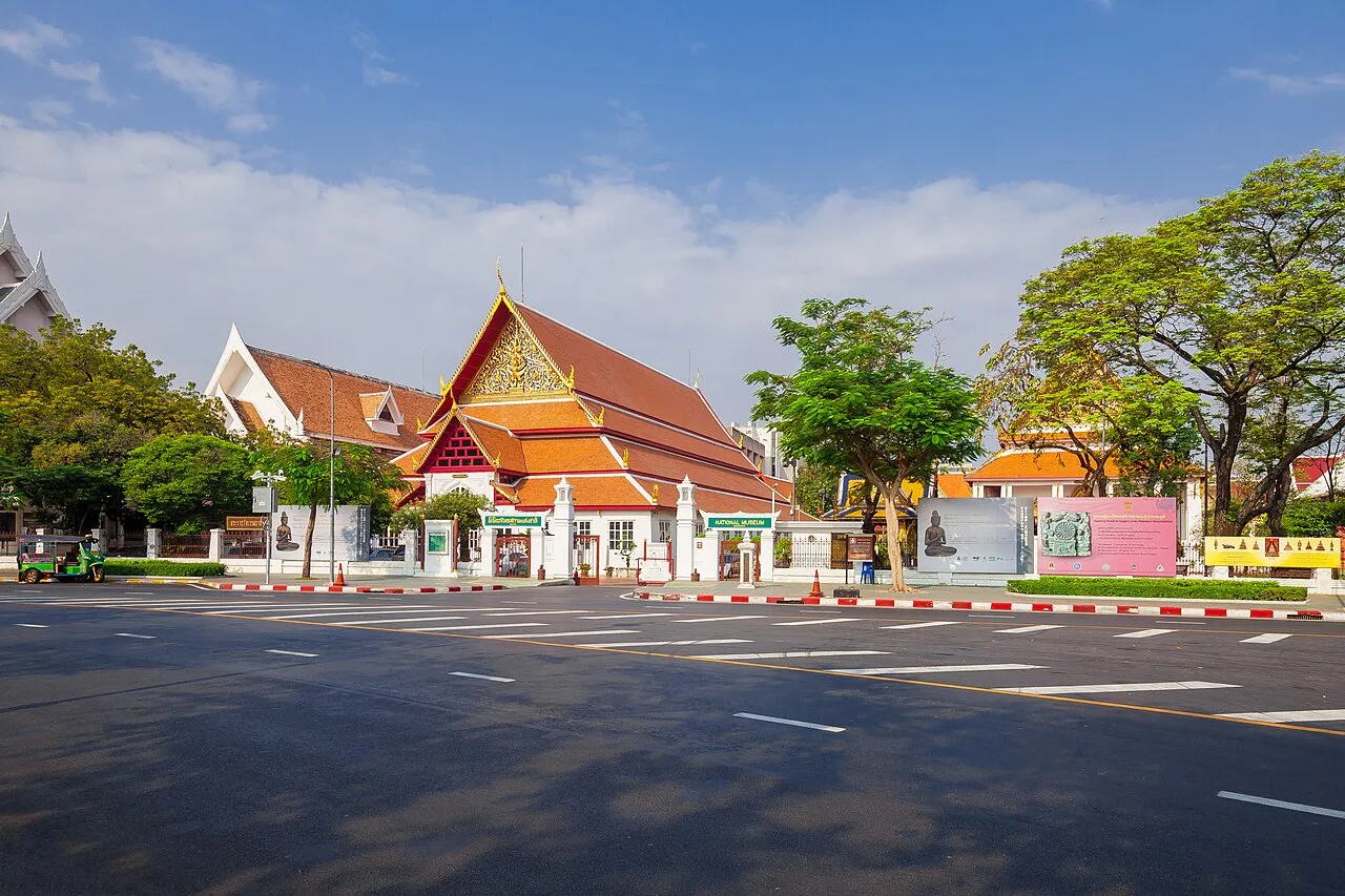 Archival photograph of Bangkok National Museum, Bangkok (2018)