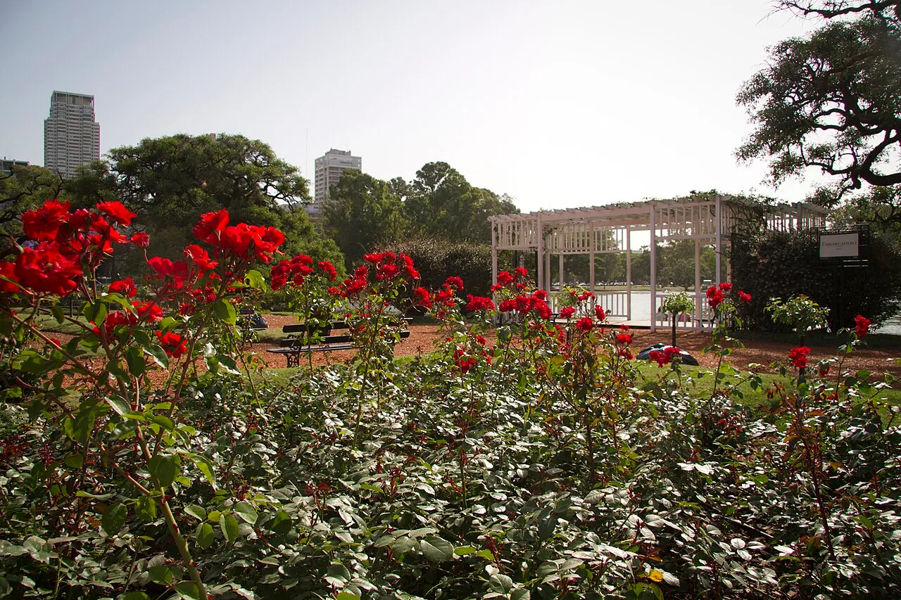 Archival photograph of Parque Tres de Febrero, Buenos Aires (2011)